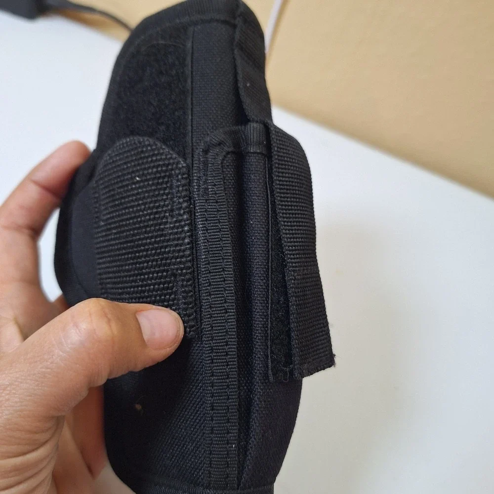 Uncle Mike's Size 15 Black Nylon Belt Holster Right Hand